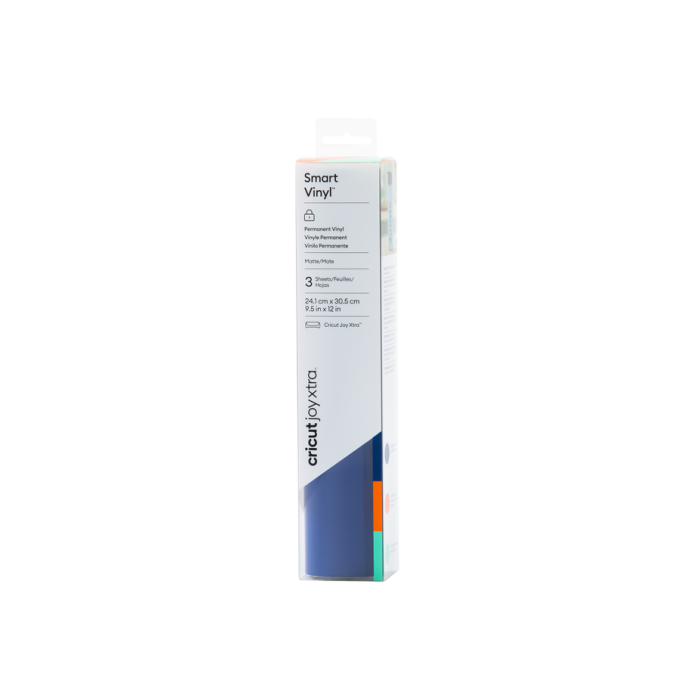 Cricut Xtra Smart Vinyl Laminado Vinilo de Transferencia Térmica Liso Mate Azul 3 Hojas Cricut Xtra Smart Vinyl Laminado Vinilo de Transferencia Térmica Liso Mate Azul 3 Hojas