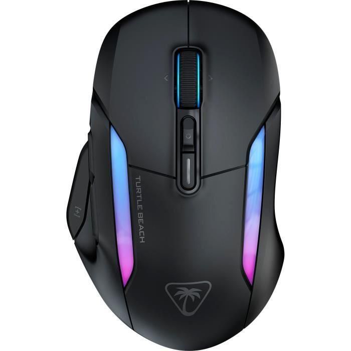 Ratón inalámbrico para juegos - Turtle Beach Kone II Air - Ergonómico - Negro, Bluetooth, 26.000 DPI, rueda 4D Ratón inalámbrico para juegos - Turtle Beach Kone II Air - Ergonómico - Negro, Bluetooth, 26.000 DPI, rueda 4D