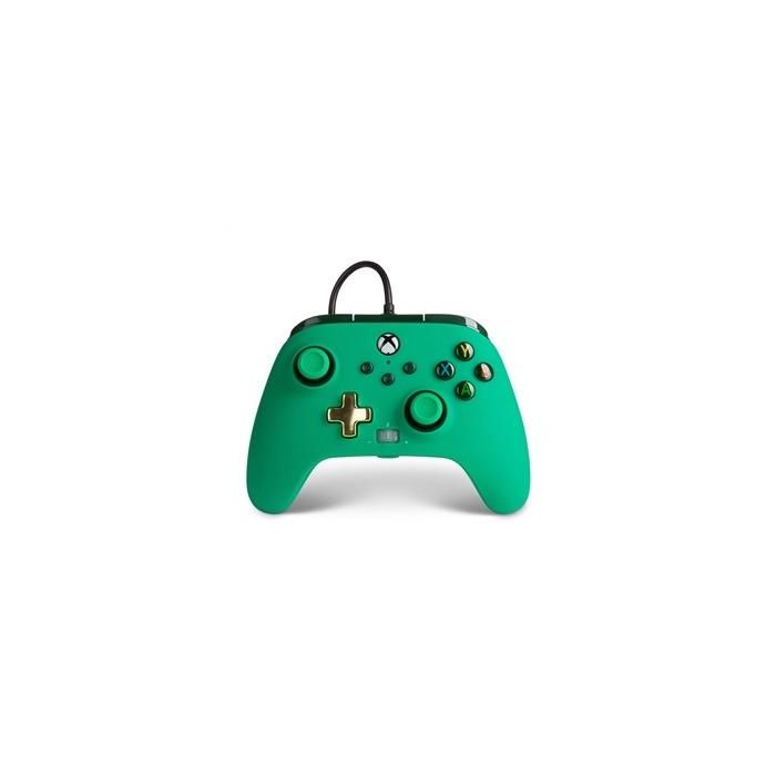 Power A 1518814-02 Mando con Cable Mejorado para Xbox Series X/S, Verde - Botones Asignables, Vibración Dual, Cable USB 3m Power A 1518814-02 Mando con Cable Mejorado para Xbox Series X/S, Verde - Botones Asignables, Vibración Dual, Cable USB 3m