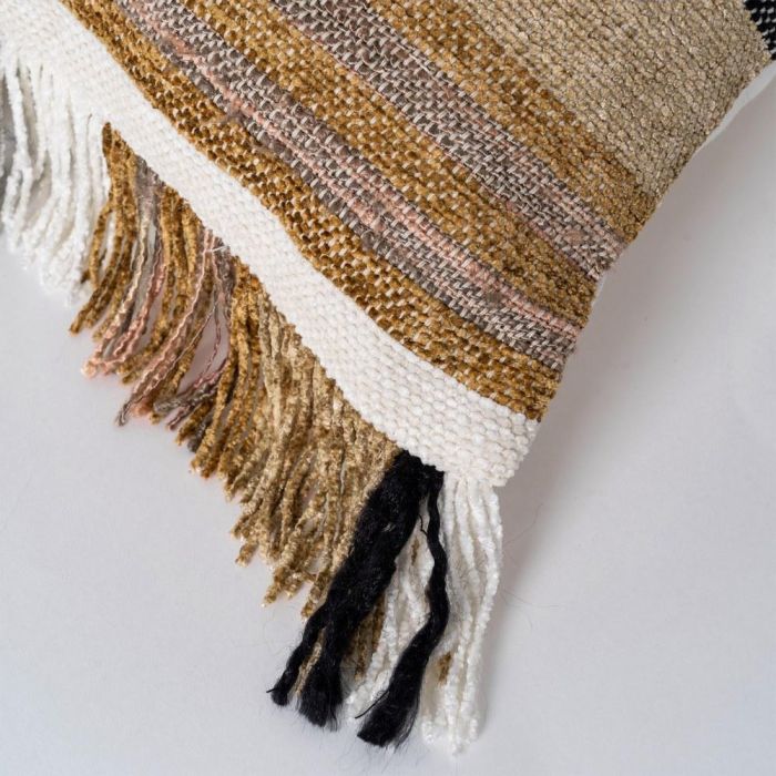 Cojín Multicolor Algodón/Terciopelo 50 X 50 cm