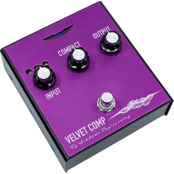 Pedal Compresor Analógico Ashdown "Velvet" (Made In Uk) 1 Pedal Compresor Analógico Ashdown "Velvet" (Made In Uk) 1