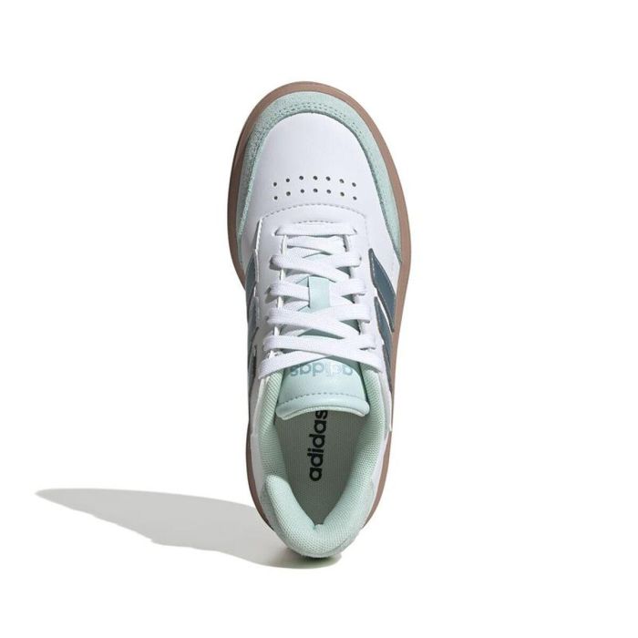 Zapatillas Deportivas Infantiles Adidas Courtblock Azul 4