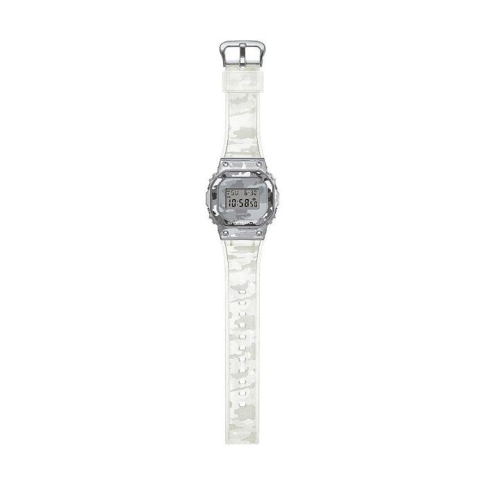 Reloj Digital Casio G-Shock Metal GM-5600SCM-1ER/ 49mm/ Blanco Reloj Digital Casio G-Shock Metal GM-5600SCM-1ER/ 49mm/ Blanco