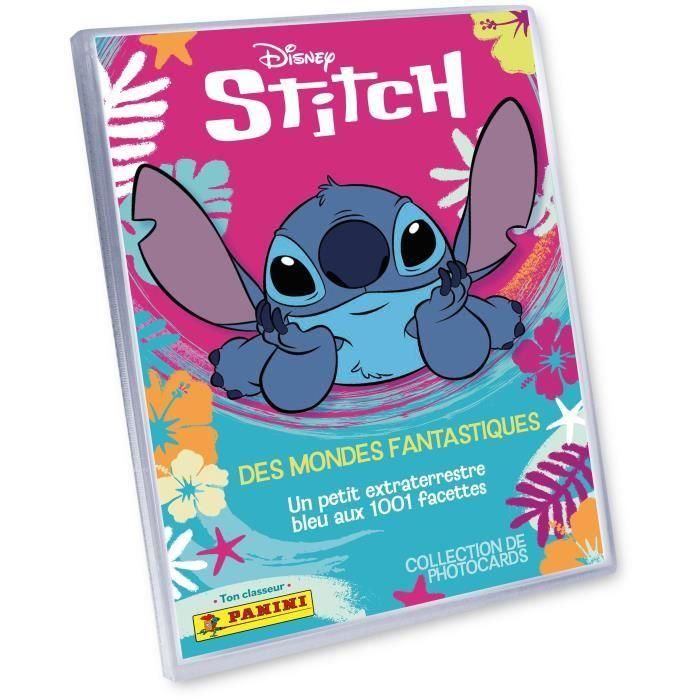 Panini PAN8051708025590 Pack de inicio Stitch Photocards - Carpeta + 3 bolsillos (15 tarjetas) 1