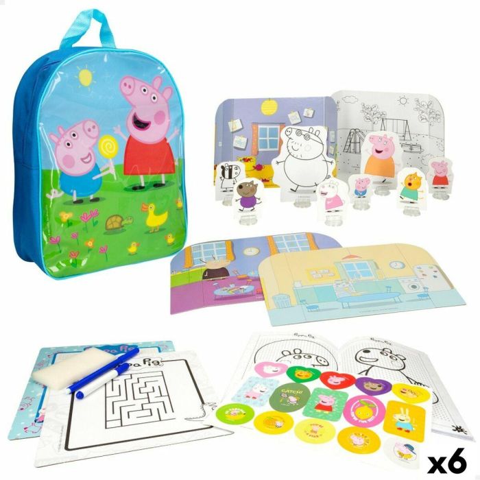 Juego Educativo Peppa Pig 23 x 31 x 9 cm (6 Unidades) Juego Educativo Peppa Pig 23 x 31 x 9 cm (6 Unidades)