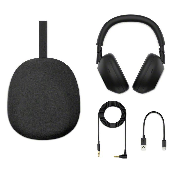 Sony WH-1000XM6 Auriculares Inalámbricos Diadema Negro con Cancelación de Ruido Adaptativa y Audio Espacial