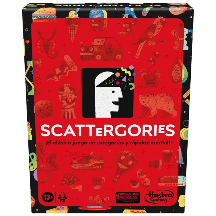 Hasbro Games F6795 Scattergories Refresh Juego de Mesa Idioma Español para +14 años 1