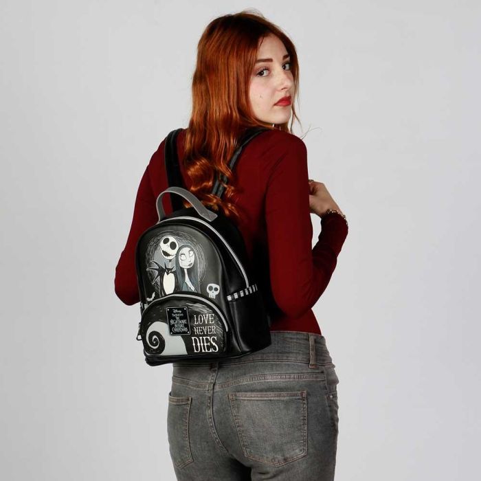 Mochila Heady Love Disney Pesadilla Antes de Navidad Negro 4 Mochila Heady Love Disney Pesadilla Antes de Navidad Negro 4
