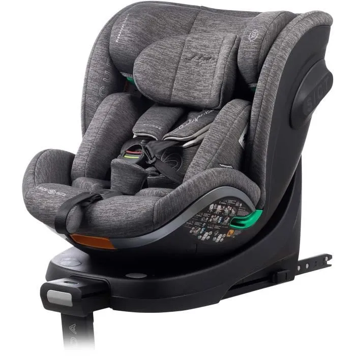 Babyauto BAB8435593702482 Silla de Coche I-Size Giratoria 360° ISOFIX ECE R129 Gris 0-36 kg Nacimiento 12 Años 0 Babyauto BAB8435593702482 Silla de Coche I-Size Giratoria 360° ISOFIX ECE R129 Gris 0-36 kg Nacimiento 12 Años 0