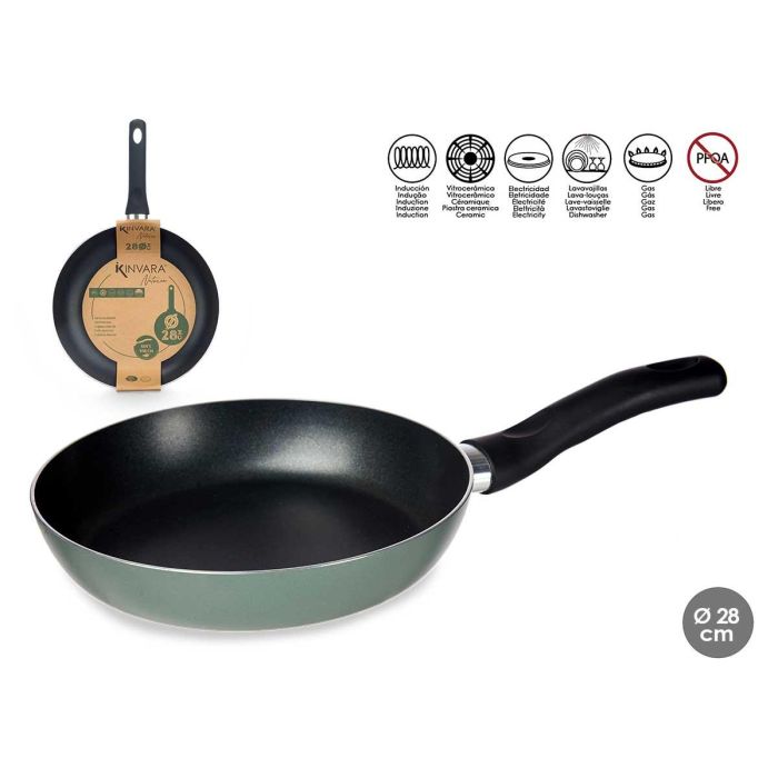 Sarten Aluminio 28Cm Verde Kinvara (6 Unidades) Sarten Aluminio 28Cm Verde Kinvara (6 Unidades)