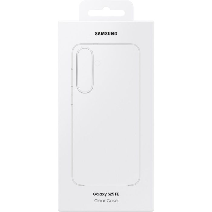 Samsung Funda Clear Cover para Galaxy S25 FE Transparente, Carcasa Protectora Antiamarilleamiento, Fácil Aplicación 8