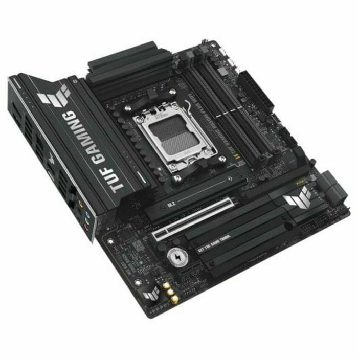 ASUS TUF GAMING B850M-PLUS WiFi Placa Base micro ATX AMD B850 Zócalo AM5 DDR5 para Ryzen 7000/8000/9000 Series Wi-Fi 6E BT 5.3 32
