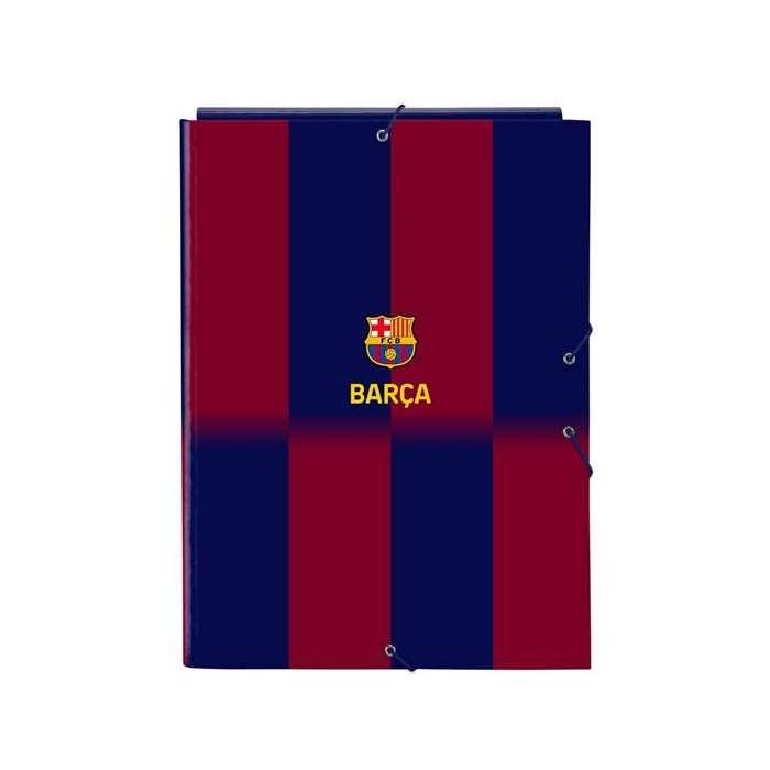 Safta Carpeta de Solapas con Gomas de Cartón Tamaño Folio FC Barcelona 1ª Equipación 2025/2026 Safta Carpeta de Solapas con Gomas de Cartón Tamaño Folio FC Barcelona 1ª Equipación 2025/2026