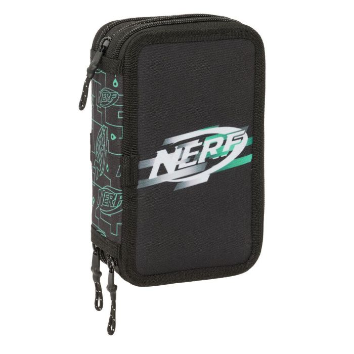 Portatodo Nerf Game Negro 12,5 x 19,5 x 5,5 cm 37 Piezas