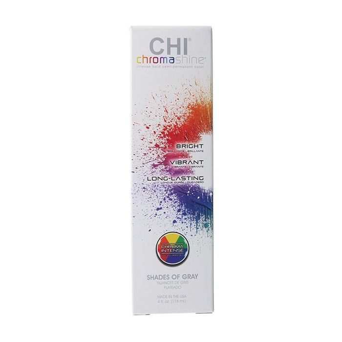 Farouk Chi Chroma Shine Sombras De Gris 118ML - Coloración semipermanente más intensa
