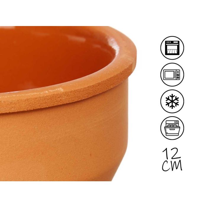 Set 6 Cazuelas Barro 12 Cm Color Marron La Dehesa (8 Unidades) 3 Set 6 Cazuelas Barro 12 Cm Color Marron La Dehesa (8 Unidades) 3