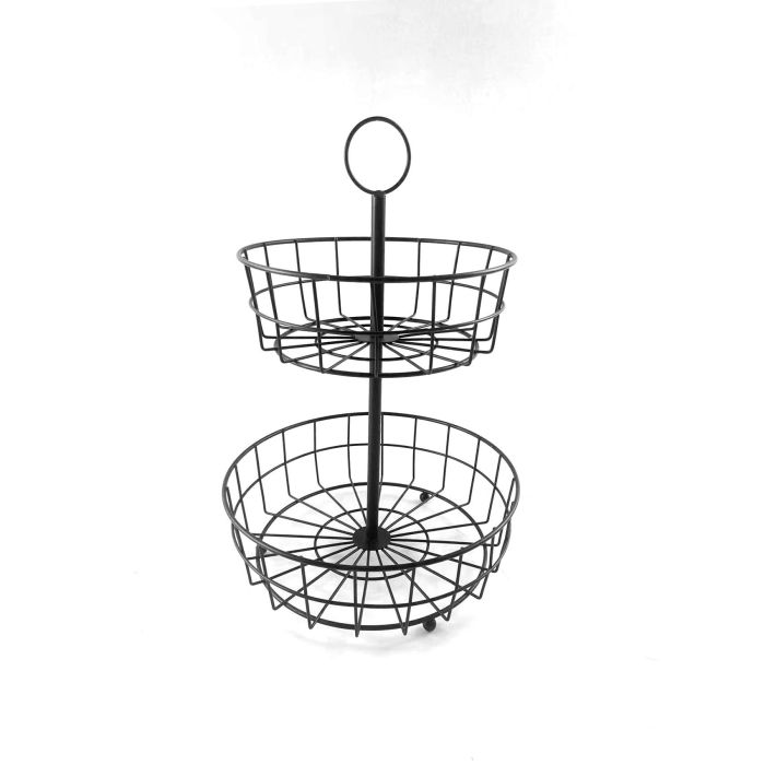 Frutero de Metal Doble My Bar - 24/29x41 cm - Inde (4 Unidades) 1