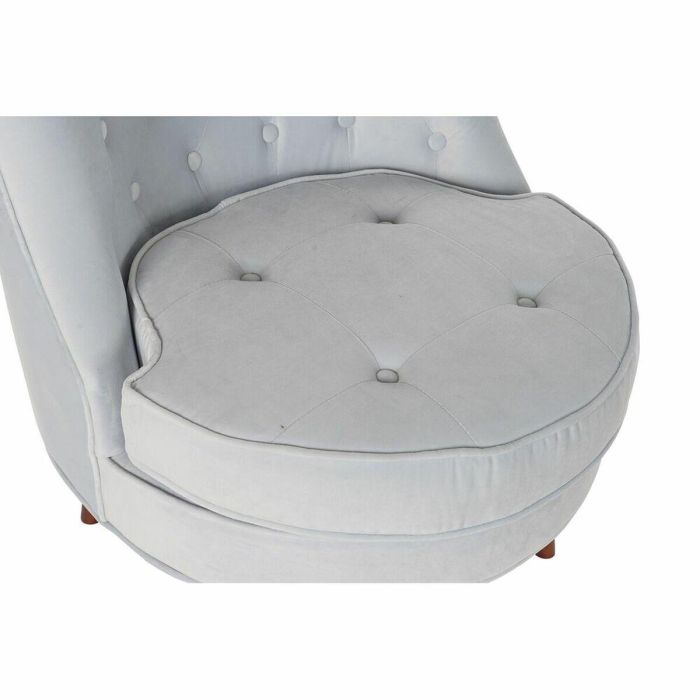 Butaca Sixties DKD Home Decor Azul Celeste Marron 69 x 80 x 65 cm 6 Butaca Sixties DKD Home Decor Azul Celeste Marron 69 x 80 x 65 cm 6