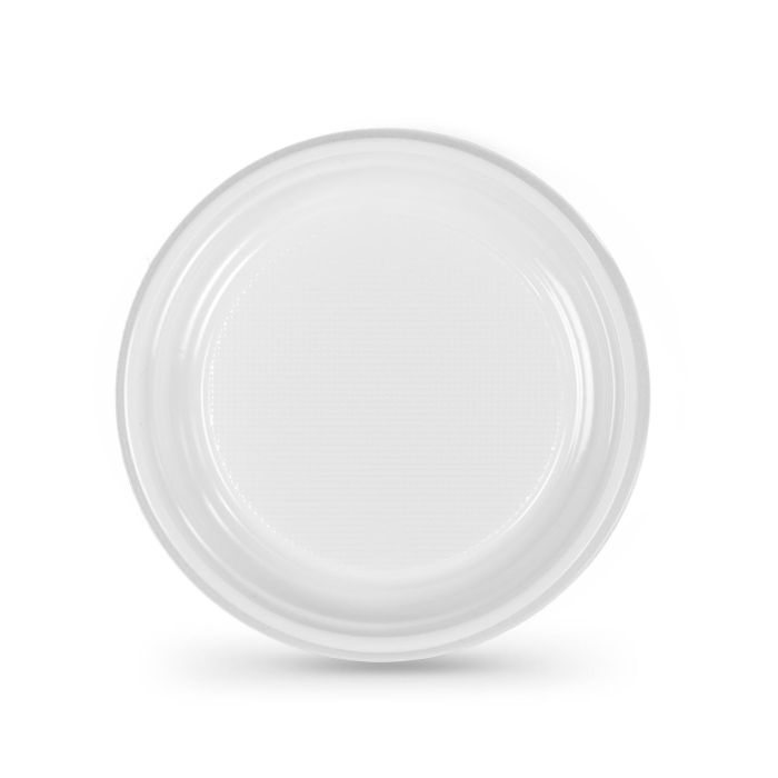 Set de 100 platos redondos ecológicos de plástico, 17 cm - Algon (10 Cajas) 2 Set de 100 platos redondos ecológicos de plástico, 17 cm - Algon (10 Cajas) 2