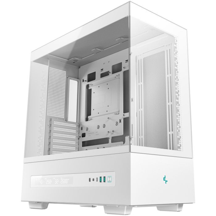 Deepcool Caja Ordenador Gaming ATX CH690 con Pantalla LCD, Compatible con Radiadores y Ventiladores, Torre Blanca 0 Deepcool Caja Ordenador Gaming ATX CH690 con Pantalla LCD, Compatible con Radiadores y Ventiladores, Torre Blanca 0