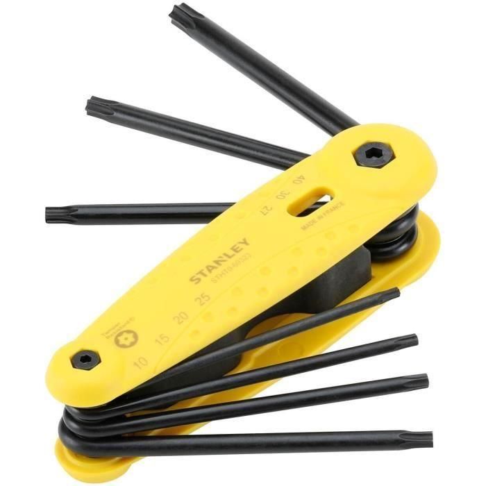 7 llaves Allen - STANLEY - STHT0-69323 - Combi - Tamper Torx 7 llaves Allen - STANLEY - STHT0-69323 - Combi - Tamper Torx