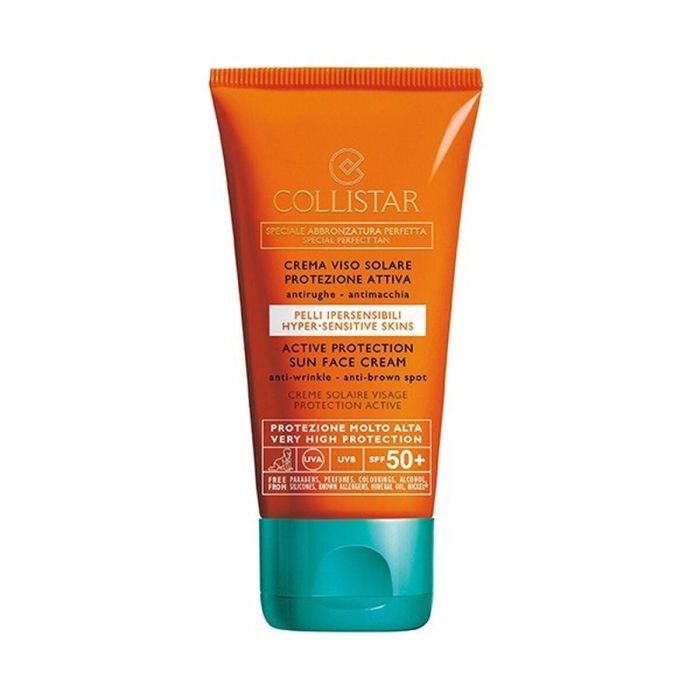 Collistar Crema Solar Para El Rostro Protección Activa Spf50+