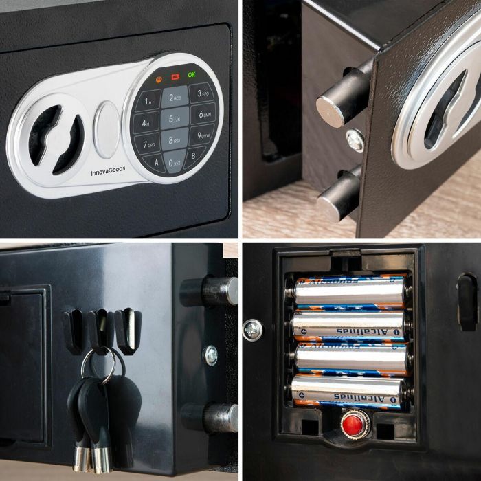 Caja Fuerte con Cerradura Electrónica Safeck InnovaGoods 7 Caja Fuerte con Cerradura Electrónica Safeck InnovaGoods 7