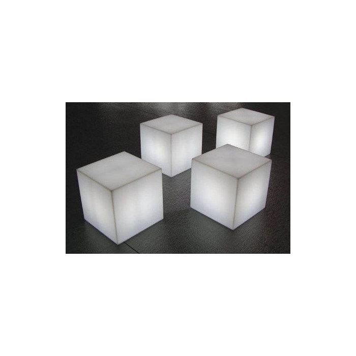 Bombilla cubo blanco 40 cm E27 2