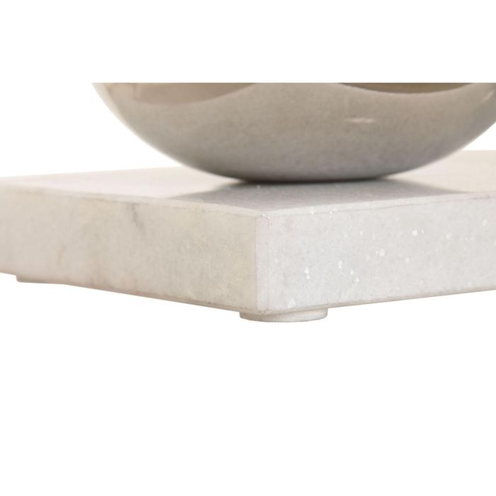 Portavela Moderno DKD Home Decor Blanco Plateado 13 x 22 x 40 cm 2 Portavela Moderno DKD Home Decor Blanco Plateado 13 x 22 x 40 cm 2