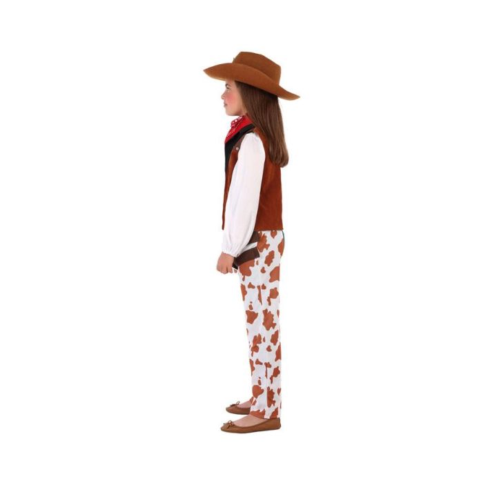 Disfraz Vaquero Sheriff Unisex Infantil 7-9 Años 5 Piezas Lejano Oeste 1