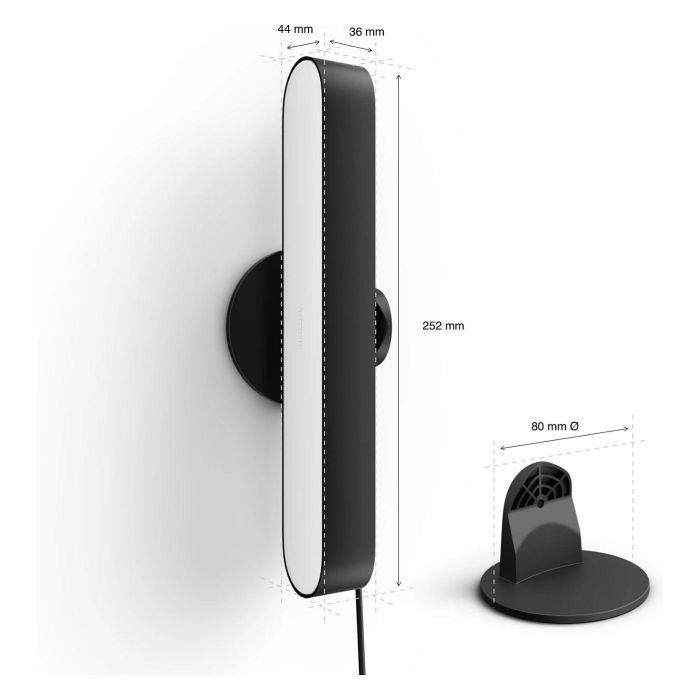 Philips Barra de Luces Play Hue White & Color Ambiance Negro 915005733701 3 Philips Barra de Luces Play Hue White & Color Ambiance Negro 915005733701 3