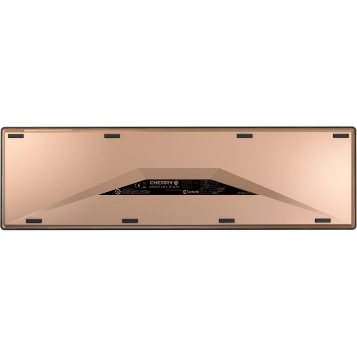 Cherry Desktop DW 9100 SLIM [CH] WL AES black/copper BT 3