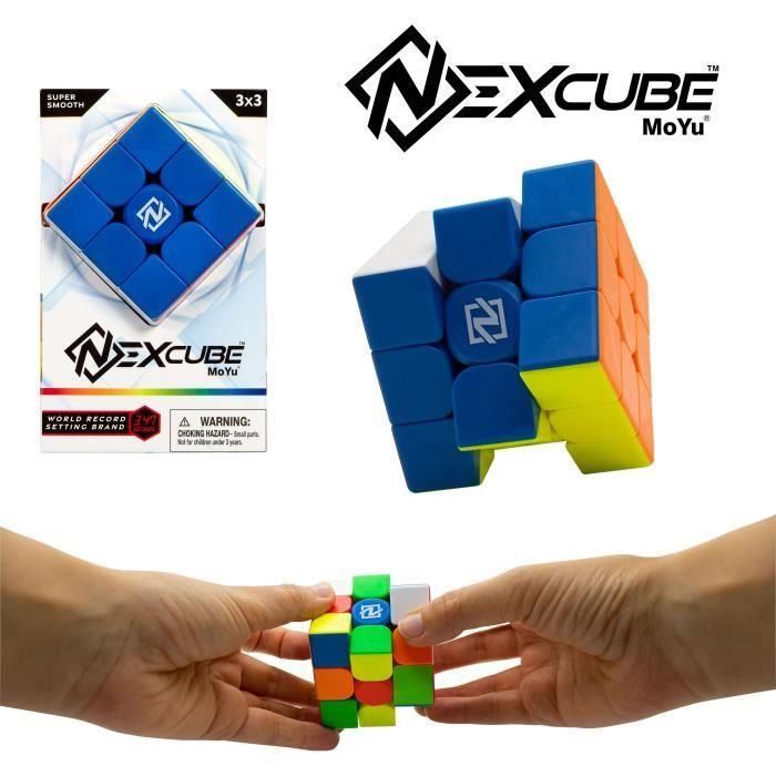 Cubonexcube 3x3 + 2x2 clasico. 12,70x5,50x13cm 2