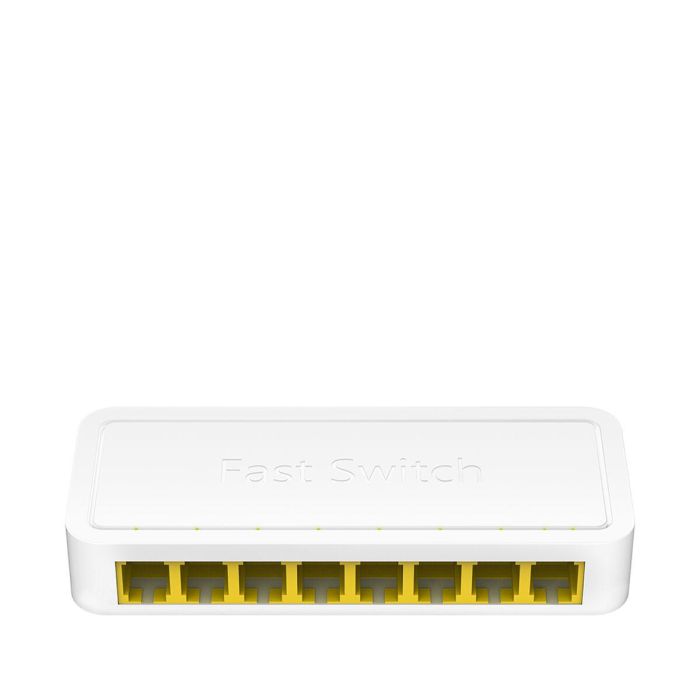 Cudy FS108D Switch de Red Fast Ethernet 10/100 con 8 Puertos RJ-45 Blanco - 1.6 Gbit/s