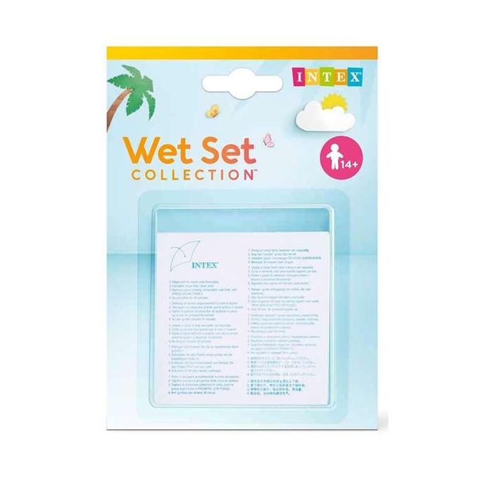 Intex Set de Reparación de Pinchazos Autoadhesivos 7cm 2