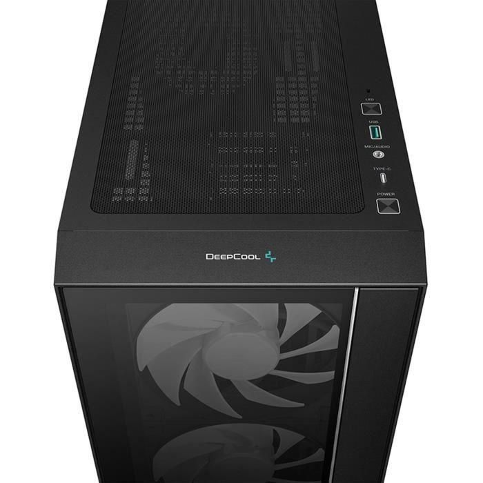 Caja para PC - DEEPCOOL - MATREXX 55 V4 C - Torre media - ATX - Vidrio templado - ARGB - Negro 1 Caja para PC - DEEPCOOL - MATREXX 55 V4 C - Torre media - ATX - Vidrio templado - ARGB - Negro 1