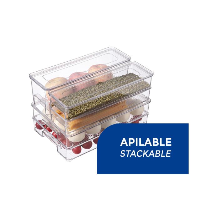 Organizador con tapa Quttin 32.5 x 10 x 5.5 cm (12 Unidades) 11 Organizador con tapa Quttin 32.5 x 10 x 5.5 cm (12 Unidades) 11