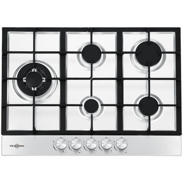 Placa de Gas Vitrokitchen EN73IB 68 cm Placa de Gas Vitrokitchen EN73IB 68 cm