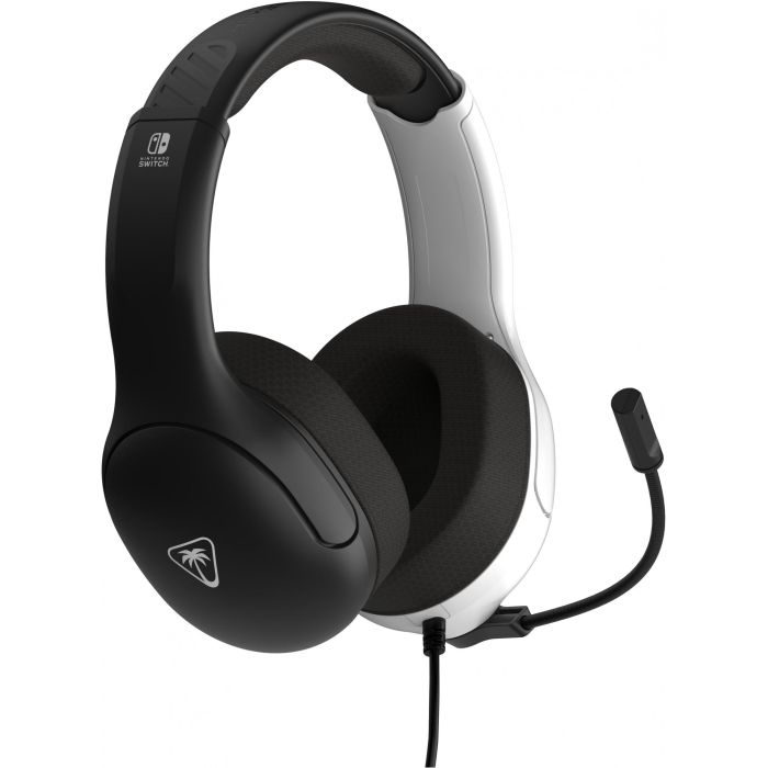 Turtle Beach TUR0840454400137 Auriculares Gaming con Cable para Nintendo Switch - Airlite Fit Blanco y Negro 3