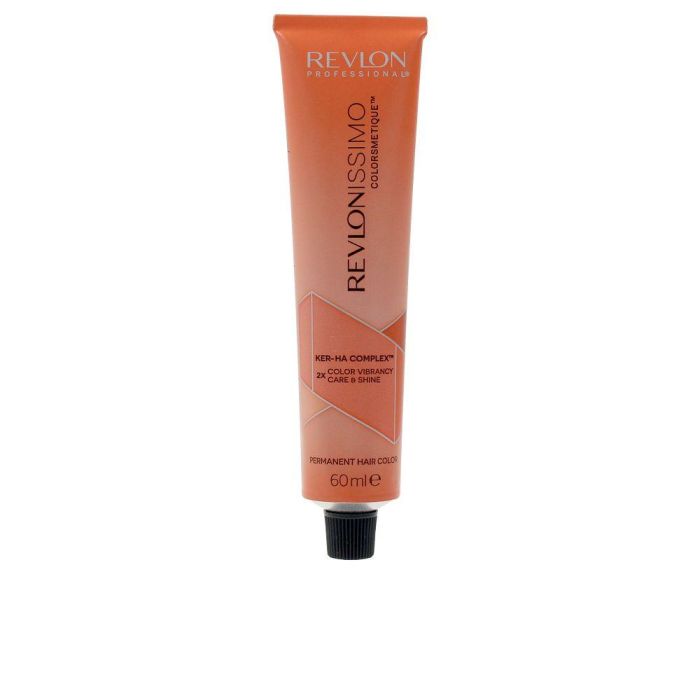 Revlon REVLONISSIMO COLORSMETIQUE #66,4 60 ml Tinte Pelo Rubio Oscuro 6 Cuidado Ácido Hialurónico Proteína Soja