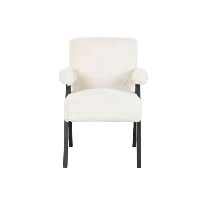 Butaca Home ESPRIT Blanco Madera 54 x 64 x 86 cm 5 Butaca Home ESPRIT Blanco Madera 54 x 64 x 86 cm 5