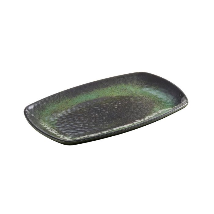 Leone Fuente Rectangular de Melamina 23,5x15 cm Colección Amazzonia - Apta para lavavajillas