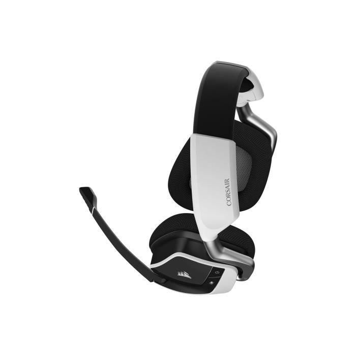 Auriculares Bluetooth con Micrófono Corsair VOID RGB ELITE Wireless Blanco Negro/Blanco 3