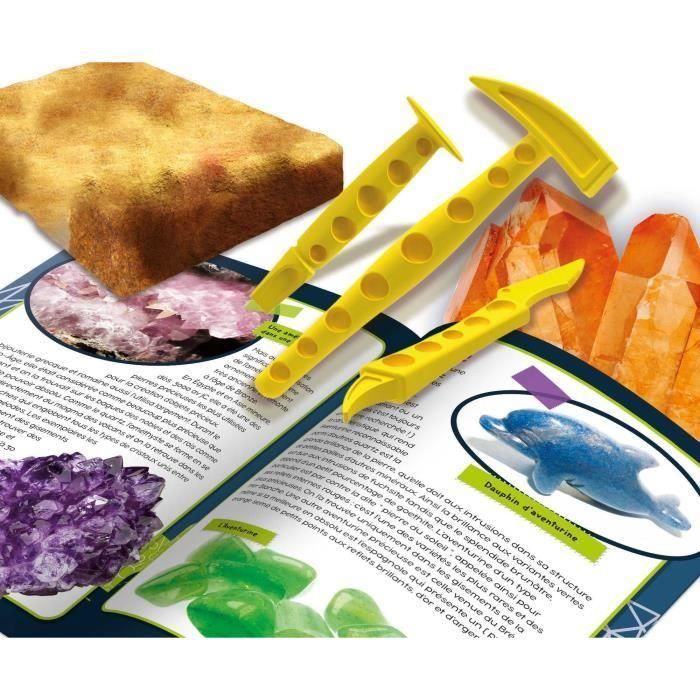 Lisciani Giochi LIS8008324091560 Kit de mineralogía: Comienza tu colección de piedras preciosas 3 Lisciani Giochi LIS8008324091560 Kit de mineralogía: Comienza tu colección de piedras preciosas 3