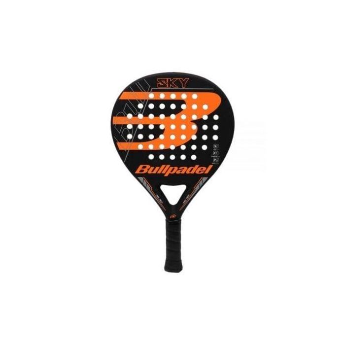 Pala de Pádel Bullpadel SKY/ Negra y Naranja Pala de Pádel Bullpadel SKY/ Negra y Naranja