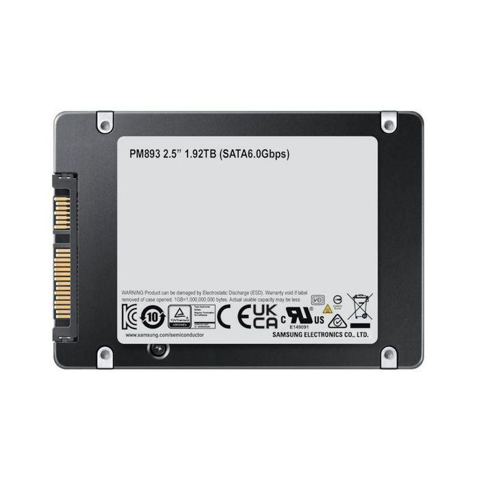 Samsung Enterprise SSD 480GB, SATA III 6 Gb/s 4 Samsung Enterprise SSD 480GB, SATA III 6 Gb/s 4