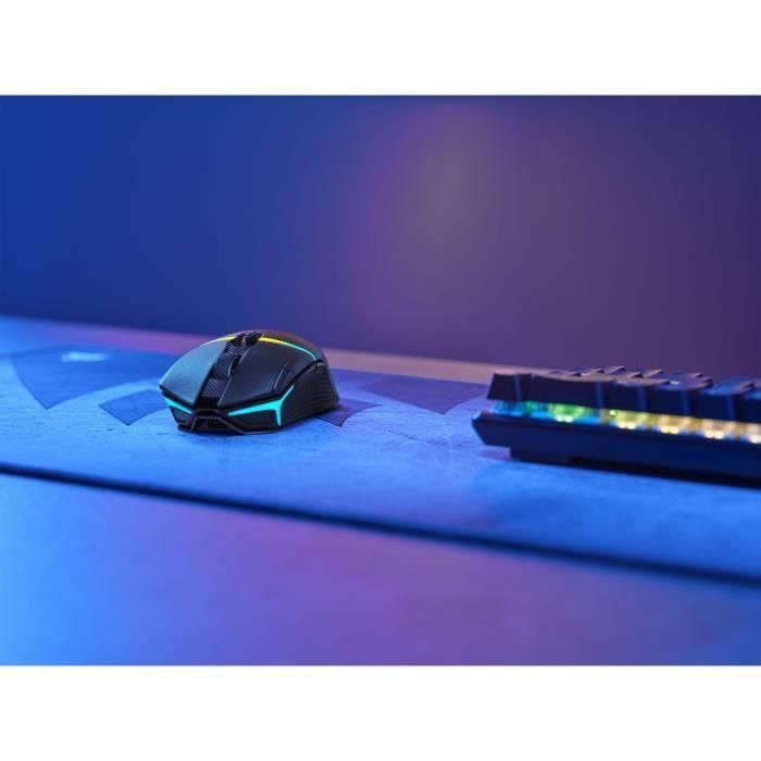 Ratón inalámbrico para juegos - CORSAIR - NIGHTSABRE WIRELESS - RGB - Negro 1 Ratón inalámbrico para juegos - CORSAIR - NIGHTSABRE WIRELESS - RGB - Negro 1