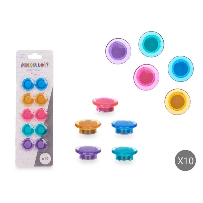 Set 10 Imanes Magneticos Pastel Peq Pincello 2X6CM (36 Unidades) Set 10 Imanes Magneticos Pastel Peq Pincello 2X6CM (36 Unidades)