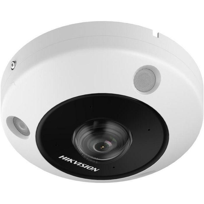 Hikvision Cámara IP fisheye 6M DeepinView 1.27mm IR15 DWDR IK10 IP67 12V/PoE. Audio, alarma 2 Hikvision Cámara IP fisheye 6M DeepinView 1.27mm IR15 DWDR IK10 IP67 12V/PoE. Audio, alarma 2