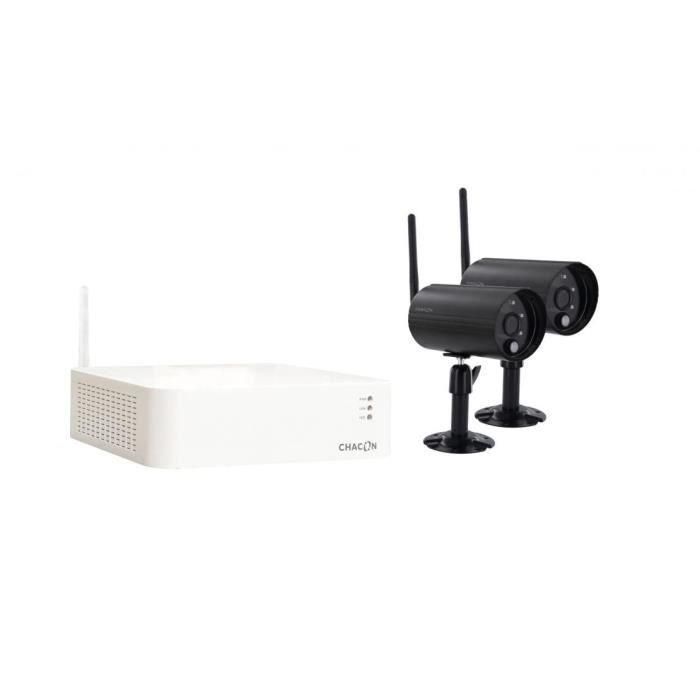 Chacon Wireless DVR con 2 cámaras